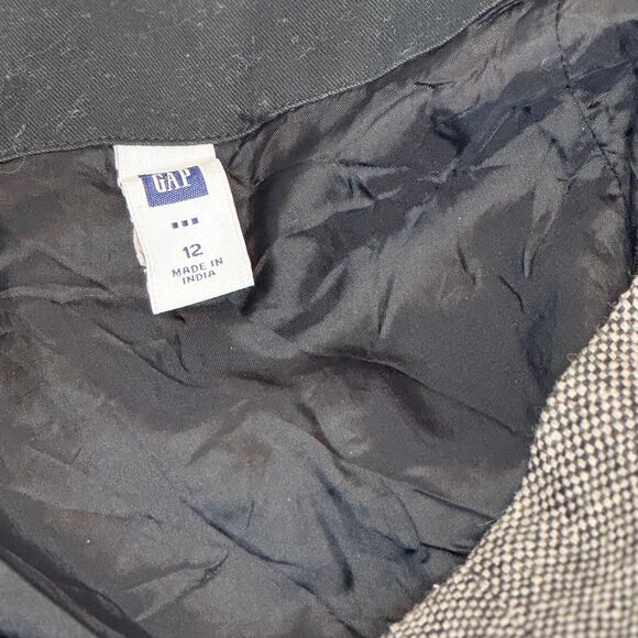 Gap Women’s Wool Blend Flare Mini Skirt – Fully Lined – Size up to 34” Waist - Picture 5 of 6